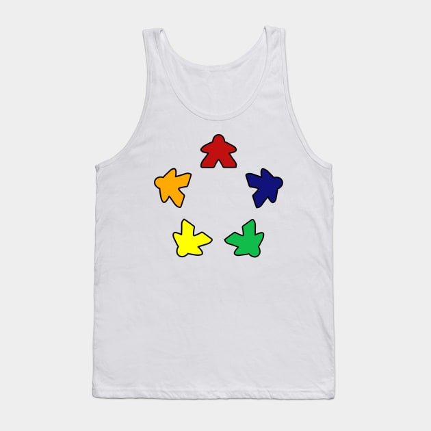Meeple Tank Top by Toonatwilldesigns